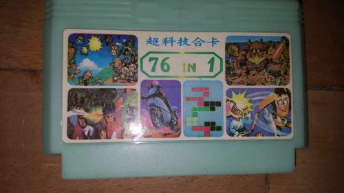 Games - 76 IN 1 FAMICLONE / NINTENDO NES / GOLDEN CHINA / 8 BIT GAME ...