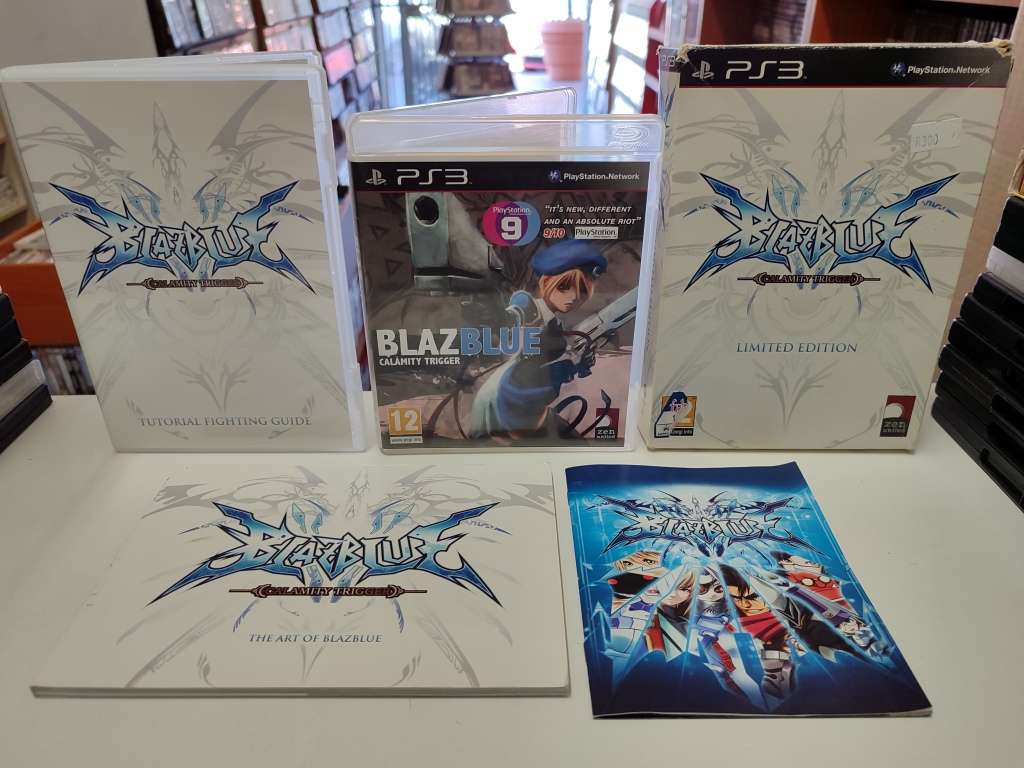Games Blaz Blue Calamity Trigger Limited Edition Playstation 3 PS3