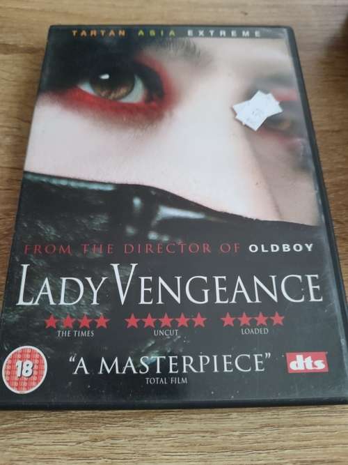 Movies Lady Vengeance dvd Tartan Asia was listed for R50.00 on 6 May