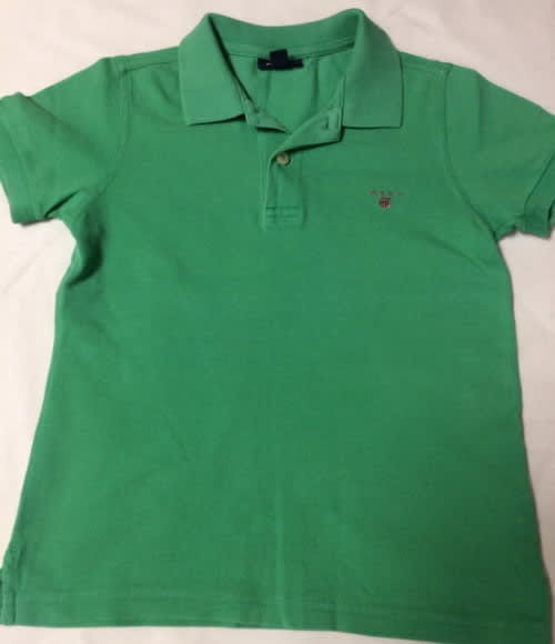 T-shirts & Tops - GANT GOLF TOP - GREEN - BOY - YEARS 5-6 was sold for ...