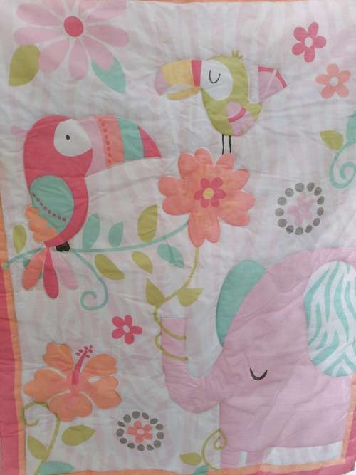 Blankets & Comforters Superior Quality Reversible Baby Comforter (4