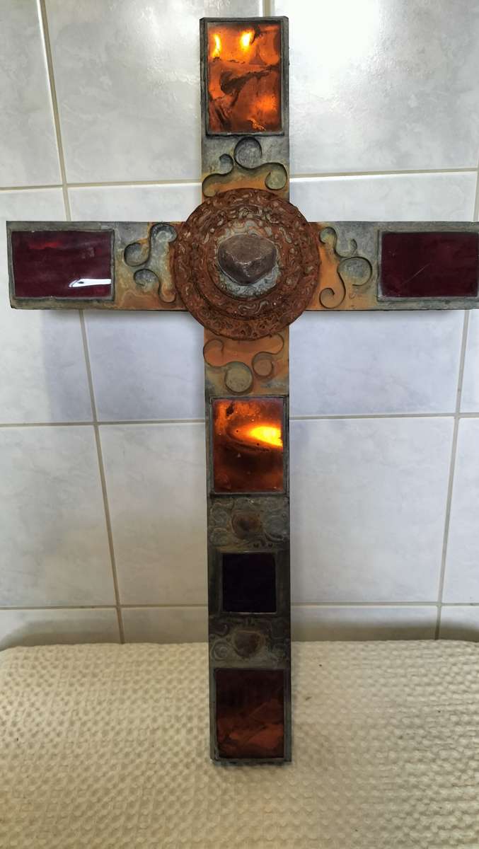Other Antiques & Collectables Beautiful Cross Wall Hanging 65cm x