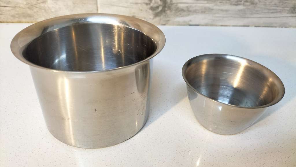 Other Kitchenalia 2 x Stainless Steel Containers for sale in Pretoria