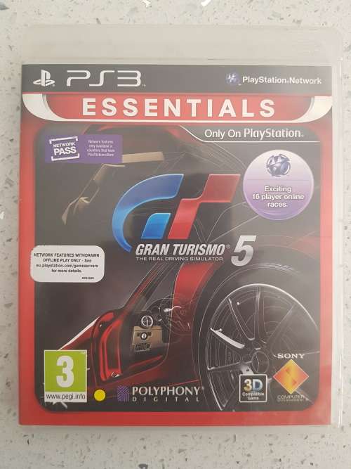 Games Gran Turismo 5 Ps3 Complete was listed for R120.00 on 26 Mar