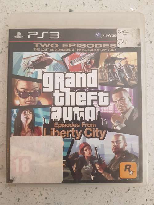 Games Grand Theft Auto Episodes from Liberty City Ps3 was listed