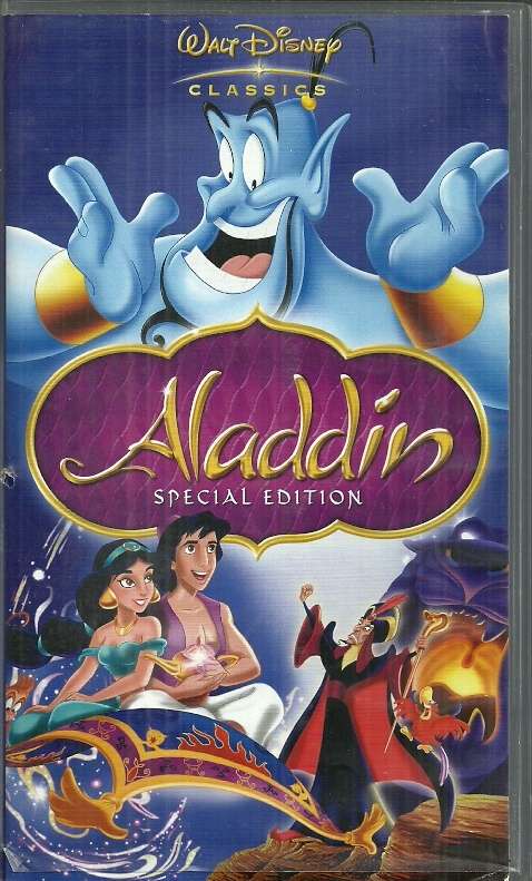 Movies - Walt Disney : Aladdin ( Special Edition ) - VHS Tape was sold ...