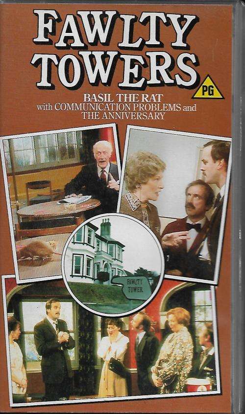 Movies Fawlty Towers Basil The Rat VHS Tape for sale in