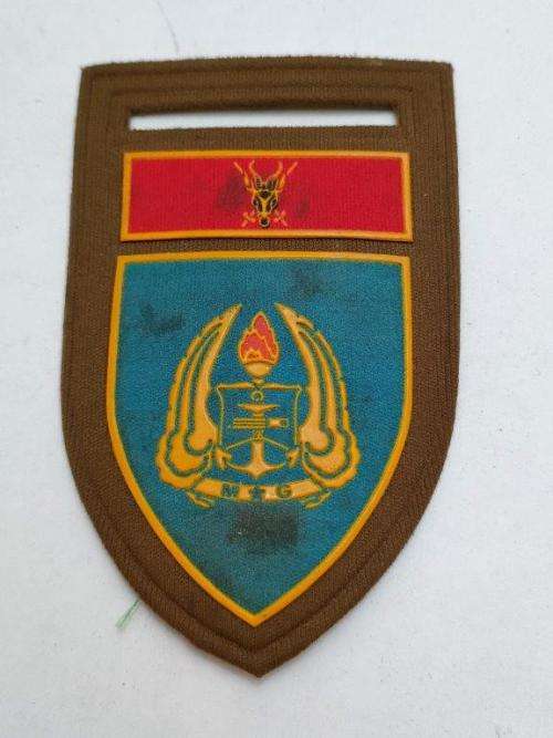 South African Army - SANDF Military Gymnasium Tupperware Shoulder Flash ...