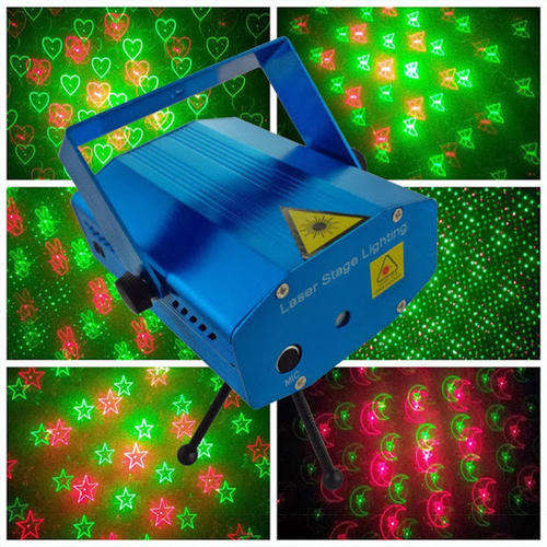 Smoke & Effects Machines Mini Laser Stage Light ( Holographic Laser