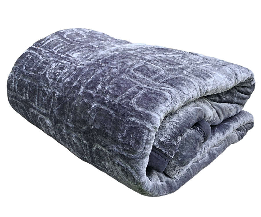 Blankets & Comforters - Super Soft 3 PLY HEAVY Quality Mink & Embossed ...