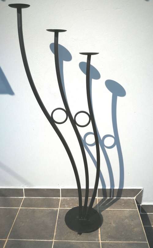 Candles & Holders Large floorstanding candle stand for sale in