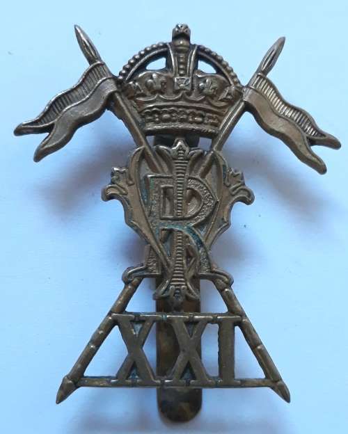 International Badges & Insignia - British Army 21st Lancers Cap Badge ...