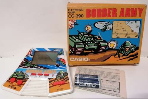 Casio Arcade Machine Arcade & Pinball Machines - Casio CG-390 Border Army for sale in ...