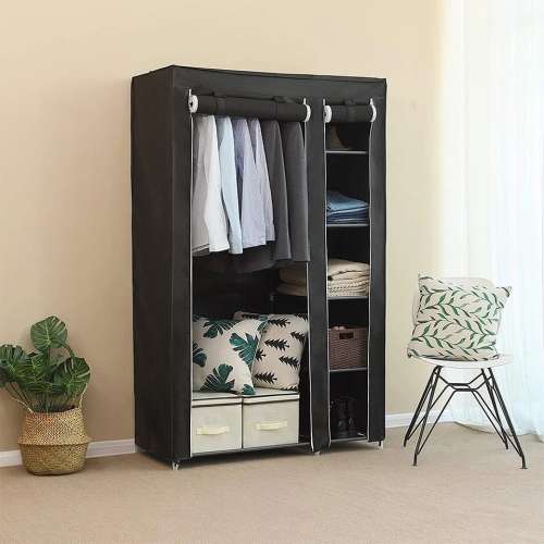 Wardrobes - New Double Canvas Wardrobe/Cupboard was sold for R399.00 on ...