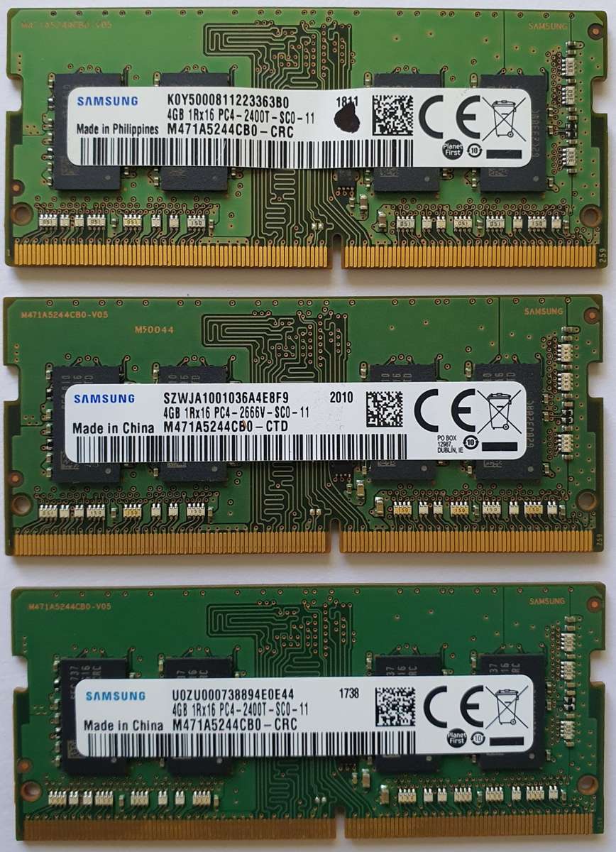 Memory (RAM) - Samsung | 4GB DDR4 SODIMM | 260Pins (Laptop RAM) was ...