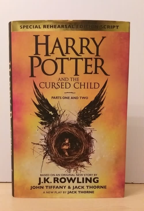 harry potter and the cursed child book hardcover