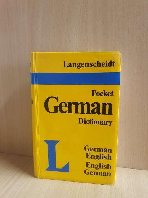 German Books Langenscheidt German Dictionary (GermanEnglish/ English