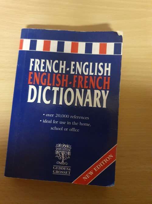 French Books - French-English/English-French Dictionary was listed for ...