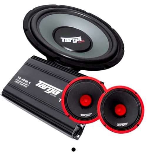 Amplifiers & Equalizers Targa Car Sound Starter Pack for sale in