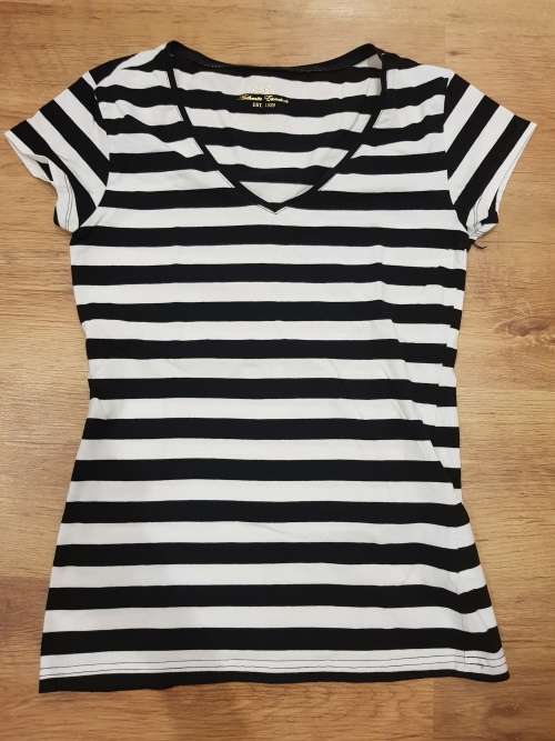 T Shirts And Tops Edgars Black And White Stripe T Shirt Was Listed For