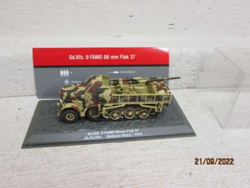 Land 1 72 Scale Sd Kfz 9 Famo 88mm Flak 37 36 Pz Div Nettuno Italy