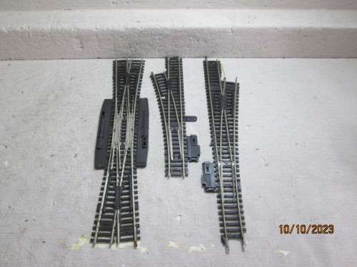 Track - Ho   Oo Scale : Casadio - Points And Crossover - X3 Items For 