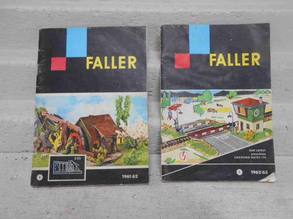 Catalogues & Magazines - HO SCALE - FALLER CATALOGUES - X2 for sale in ...