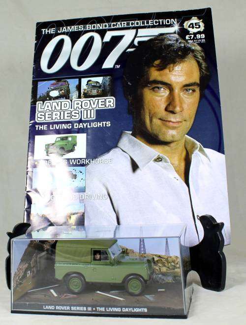 Collectable Cars - JAMES BOND 007 WITH MAGAZINE UNIVERSAL HOBBIES- Land ...