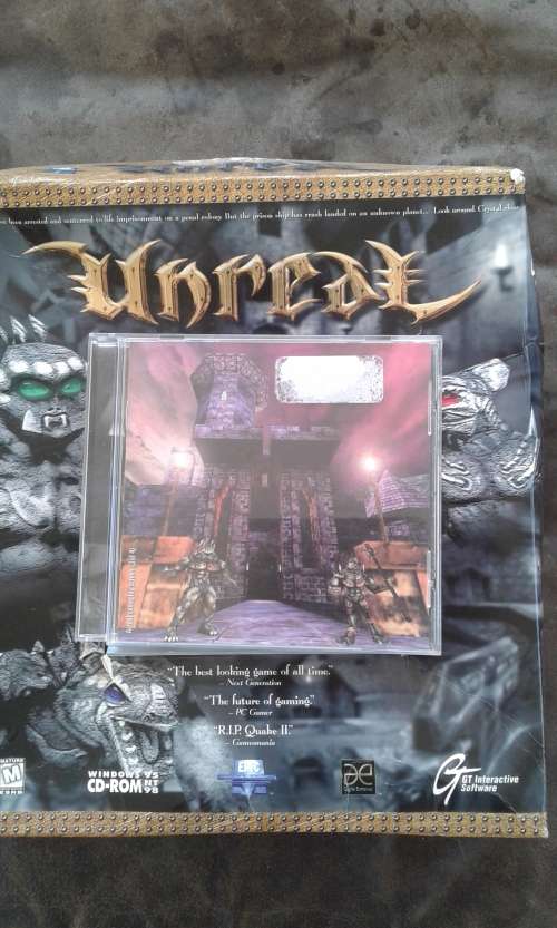 Games - Unreal PC Game Box GT Interactive Computer Video Gaming was ...