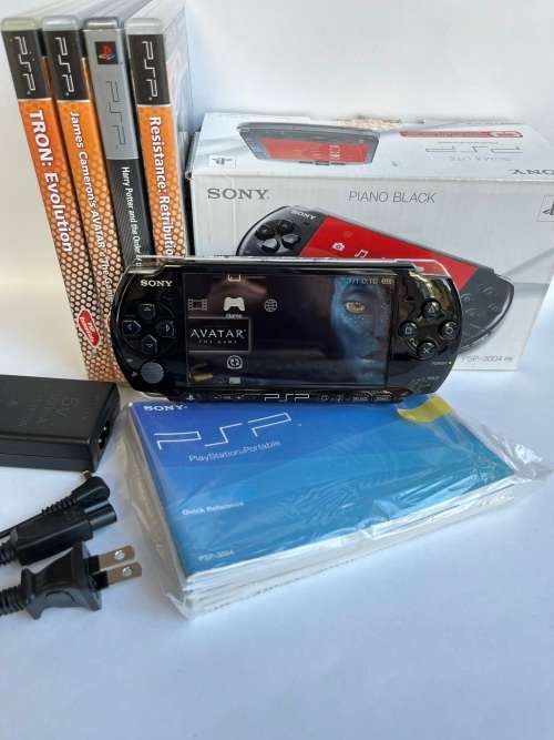 PlayStation PSP3004 CIB (Mint Condition) and Games for sale in Cape