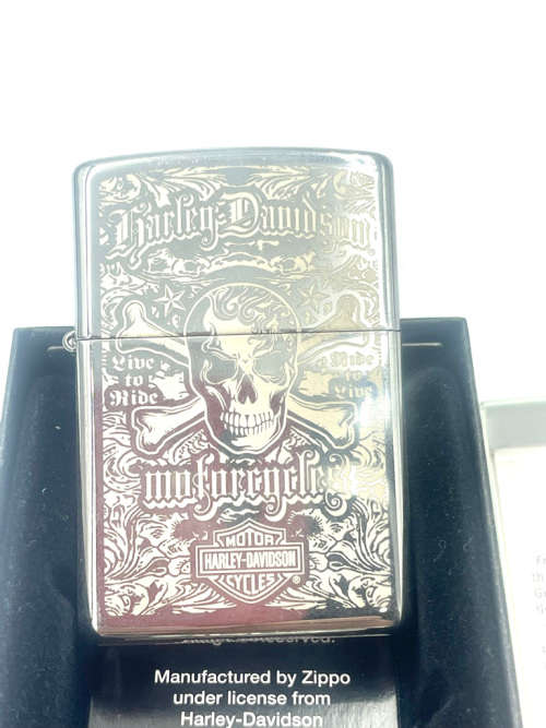 Lighters Zippo Harley Davidson Skull was listed for R750.00 on 17 May