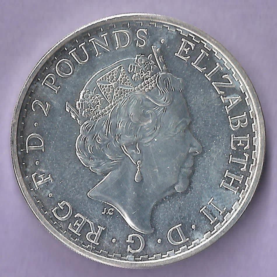 Great Britain - 2017 Britannia 1 oz Silver Bullion Coin was sold for ...