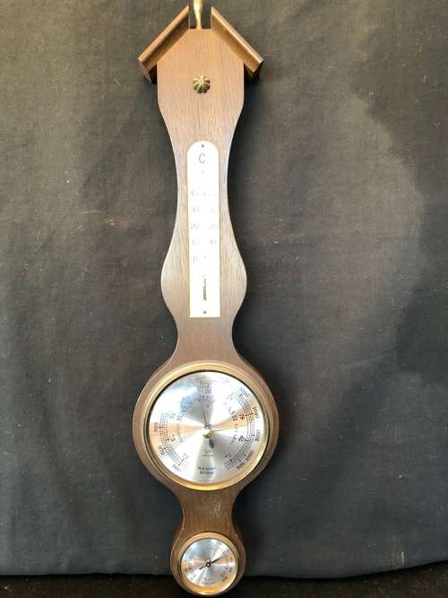 Barometers & Thermometers WOW !!! VINTAGE GERMAN MADE BAROMETER IN