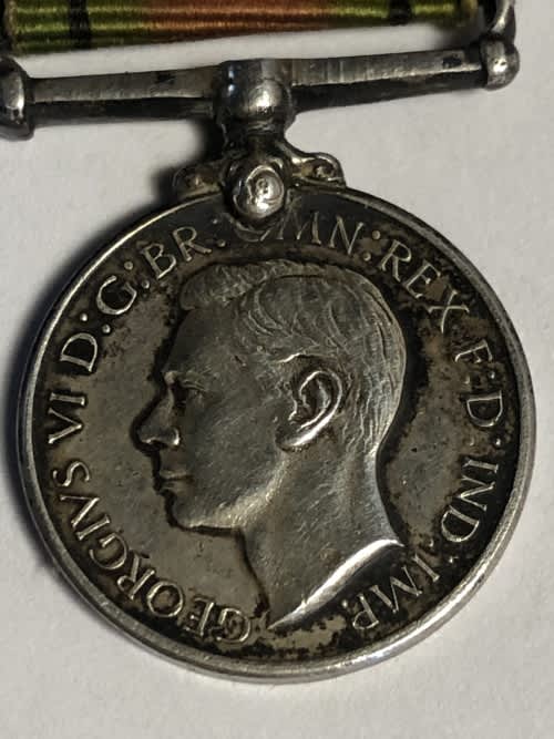Silver - STERLING SILVER KING GEORGE VI - 1939 TO 1945 WW2 DEFENCE MINI ...