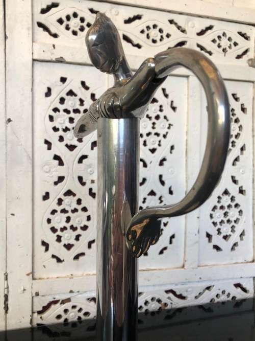 Cutlery WOW !!! VINTAGE CARROL BOYES WOMAN KITCHEN PAPER TOWEL HOLDER