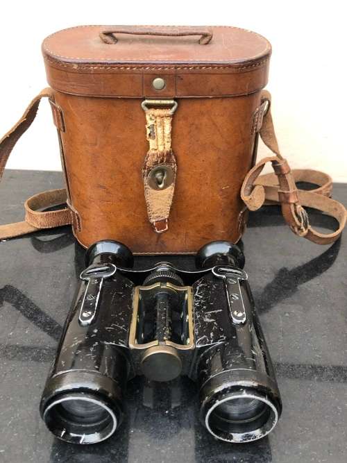 Kit WOW !!! WW2 GERMAN ARTILLERY BINOCULARS BY HERSOLDT WETZLAR IN