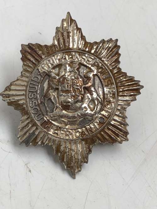 Emergency Services - SOUTH AFRICAN POLICE SERVICE CHROMED CAP BADGE ...