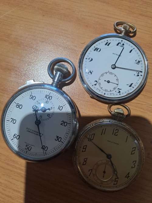 Pocket Watches Lots of Vintage pocket watches and parts was sold for R702.00 on 20 Sep at 21