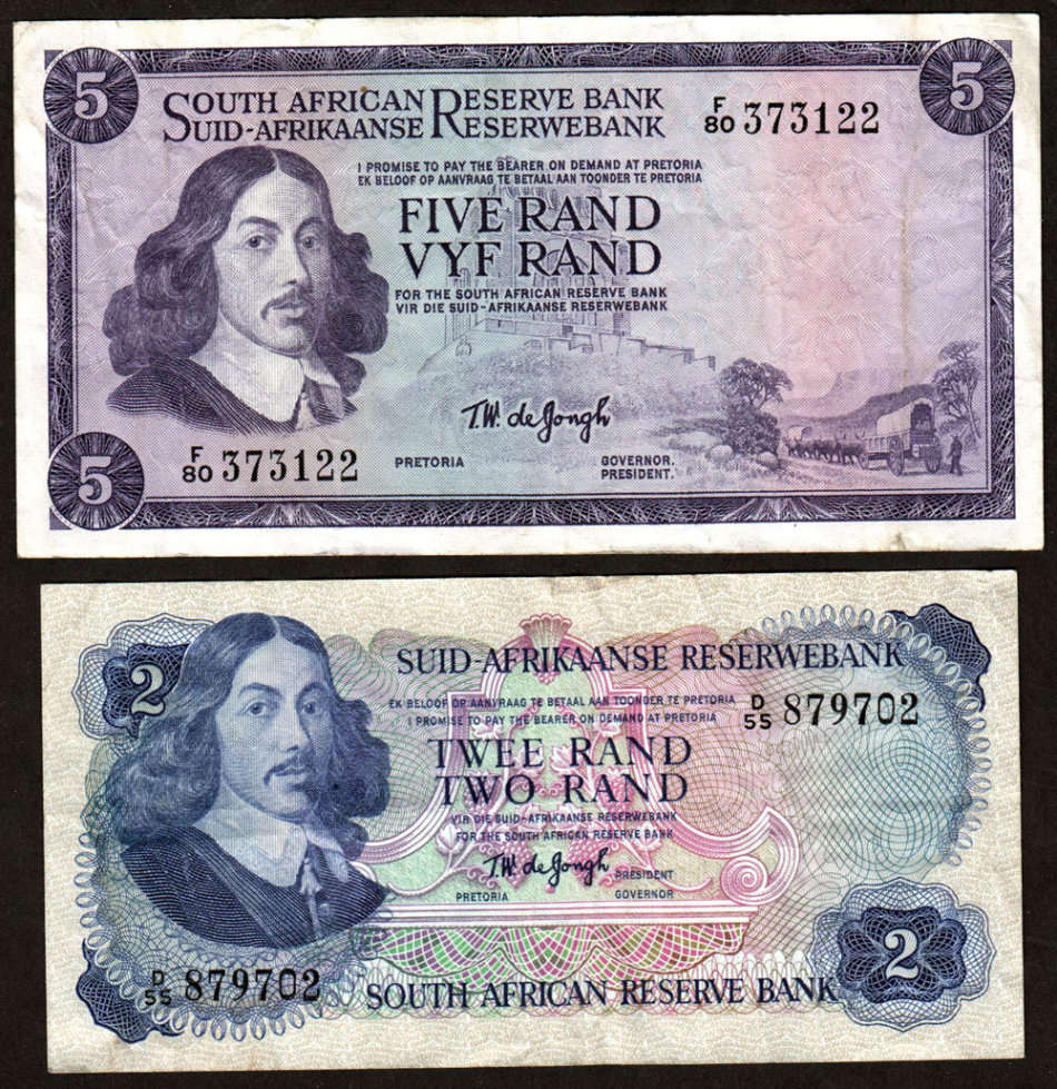 Other South African Bank Notes - SA Republic: Four ...