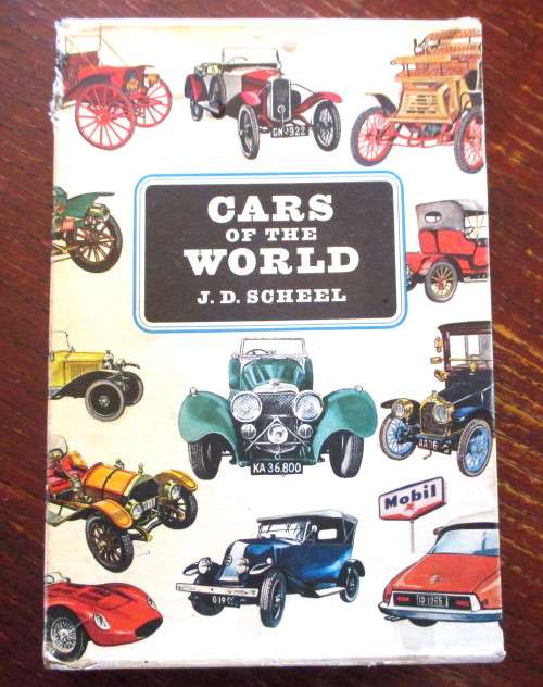 Cars - 1963 CARS OF THE WORLD Set of Four books ( complete ) J D SCHEEL ...