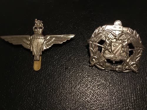Other Badges & Insignia - Namibian Military badge and British para ...