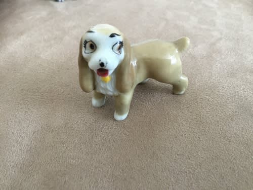 Porcelain & Ceramic - Lady from lady and the tramp wade pottery dog for ...