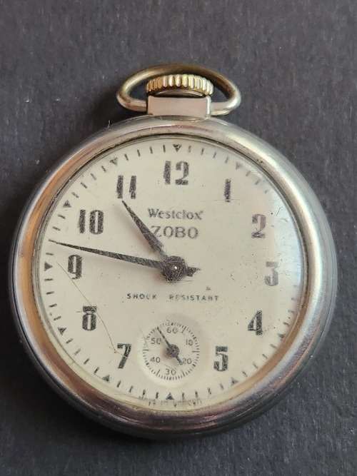 Pocket Watches Vintage Westclox ZOBO Pocket Watch as per photograph for sale in Durban (ID