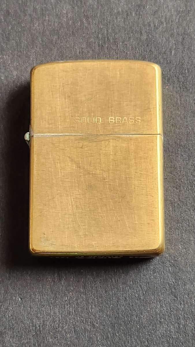 Lighters Vintage Solid Brass Zippo Lighter 19321984 as per