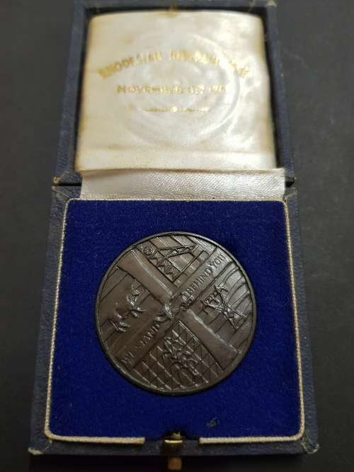 Rhodesia - Rhodesian Independence Medal II November 1965 Bronze was ...