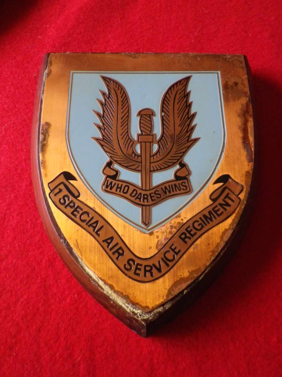 Plaques - RHODESIAN SAS PLAQUE - DAMAGE AS SEEN (8558) for sale in ...