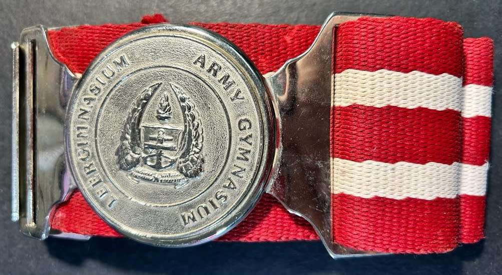 Belts & Buckles SADF Army Gymnasium Stable Belt was listed for R550