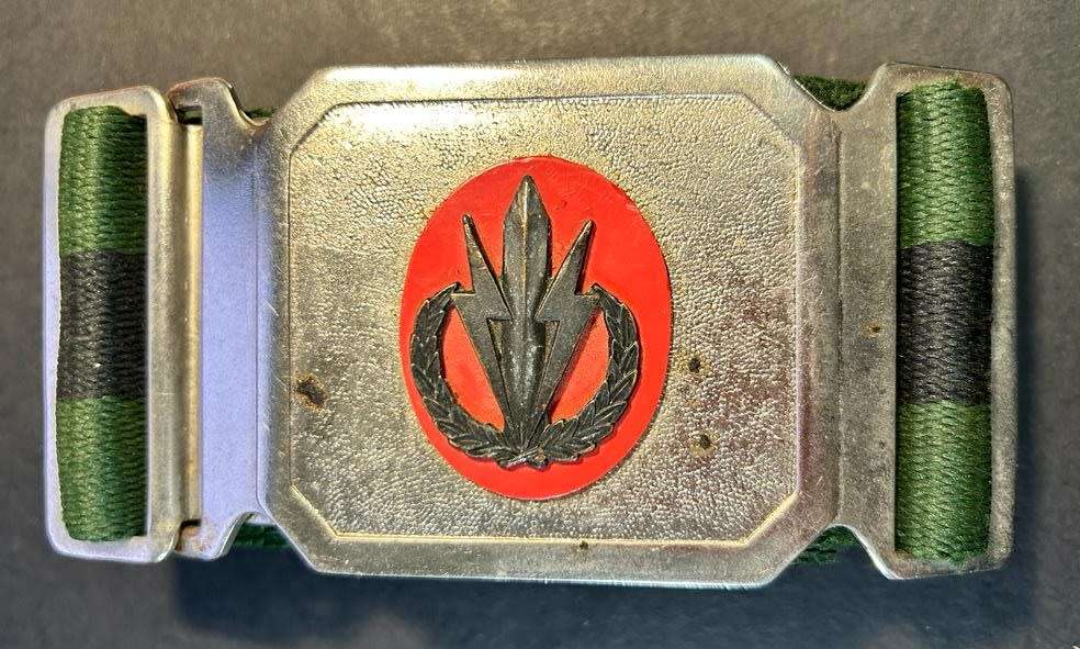 Belts & Buckles SADF 4 SA Infantry Complete Stable Belt was listed