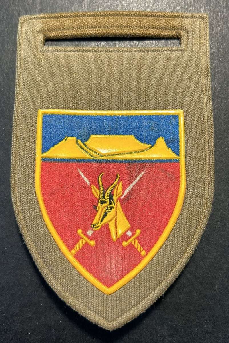 South African Army SADF WP Command HQ Tupper Flash for sale in