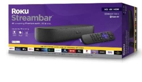 Other Home Entertainment - Roku Streambar 4K/HDR UHD Streaming Media ...